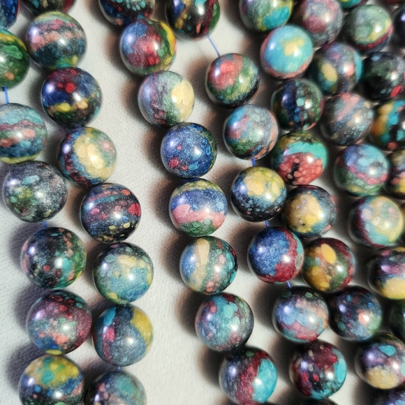 Rainbow Stone Beads - Picture 8 of 11